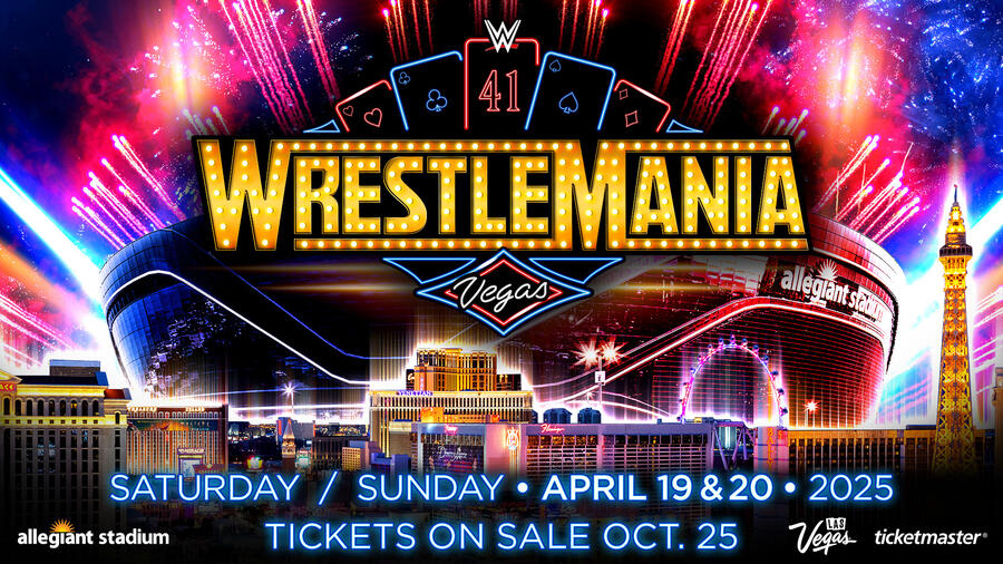 BREAKING - WrestleMania 41 tickets available Friday, October 25