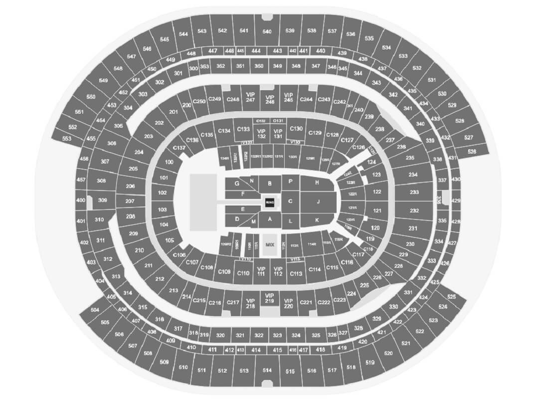 WrestleMania 39 Seating Chart Travel2mania