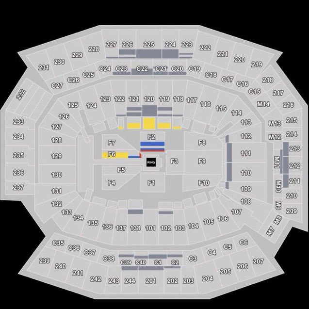 WrestleMania 40 Seating Chart Travel2mania